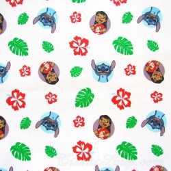 Baumwollstoff Lilo und Stitch | Wolf Stoffe