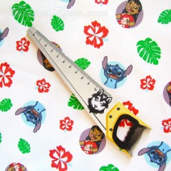 Baumwollstoff Lilo und Stitch | Wolf Stoffe