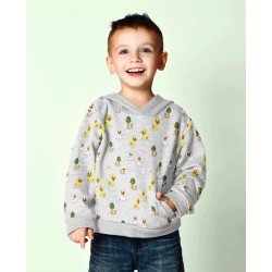 French Terry Stoff Kleine Enten | Wolf Stoffe