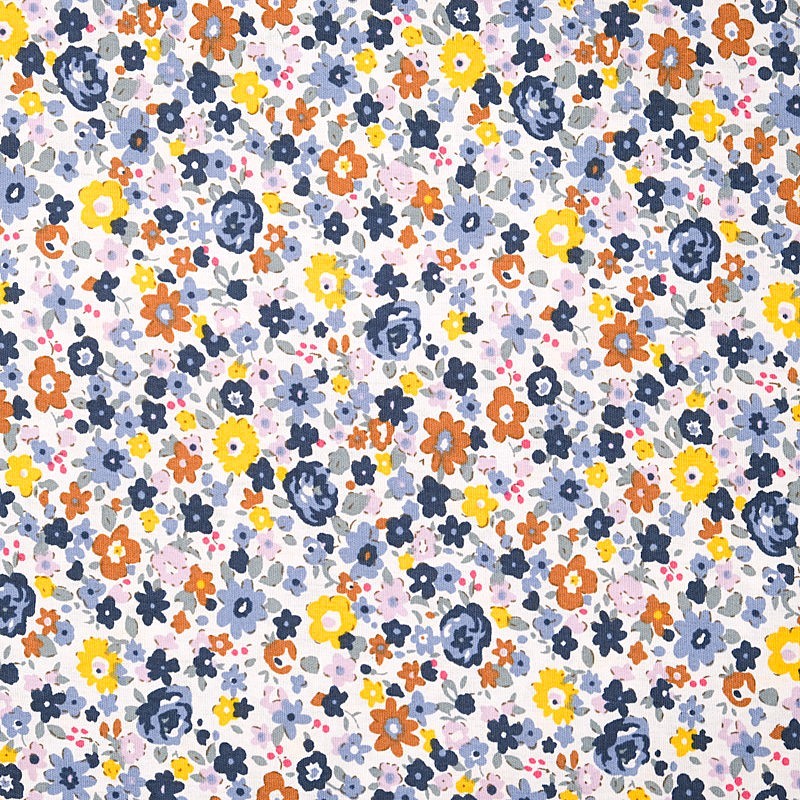 Liberty-Baumwoll-Stoff Bunte Wiesenblumen | Wolf Stoffe