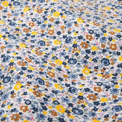 Liberty-Baumwoll-Stoff Bunte Wiesenblumen | Wolf Stoffe