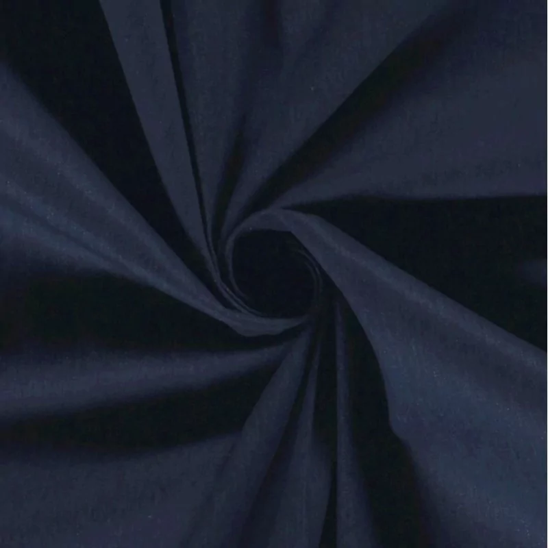 Stoff Jean Denim vorgewaschen dunkelmarineblau | Wolf Stoffe