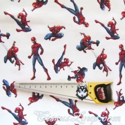 Baumwollstoff Spiderman | Wolf Stoffe