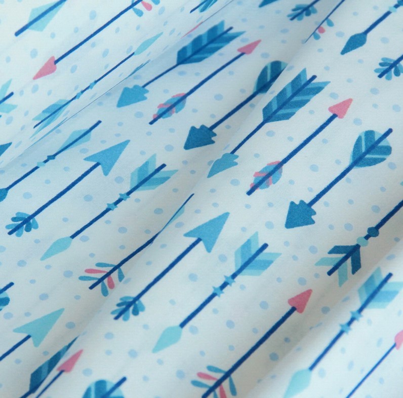 Stoff Blaue Pfeile — 4