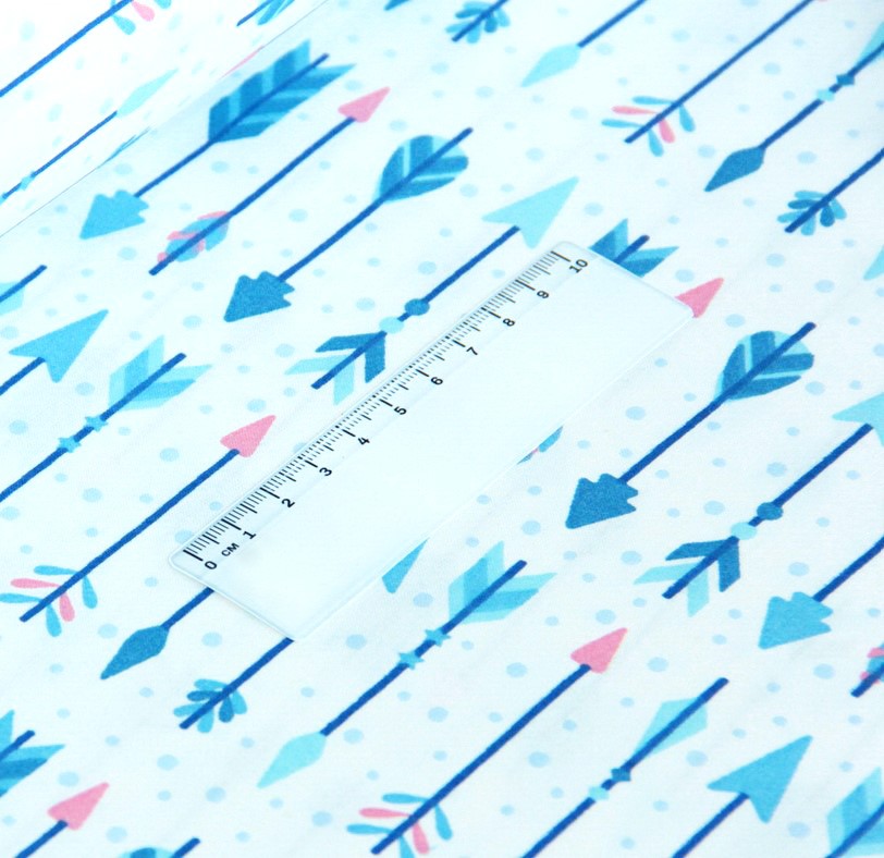 Stoff Blaue Pfeile — 2